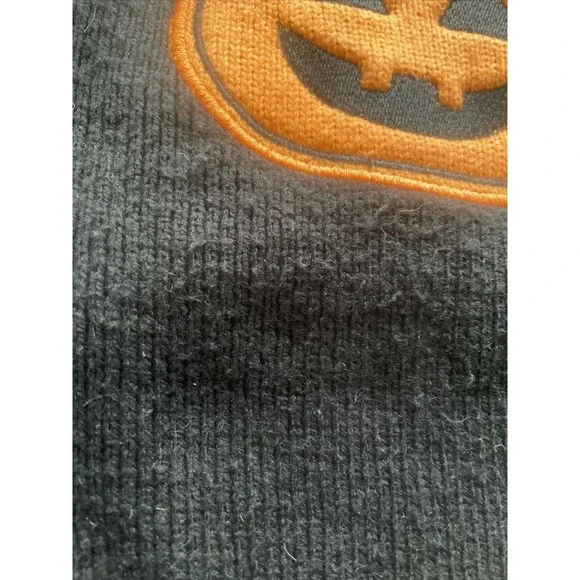 SD Dog Halloween Pumpkin Sweater Black And Orange - Picture 2 of 6